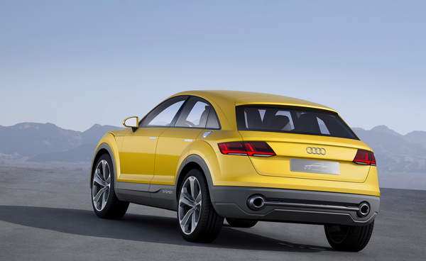 Audi TT offroad concept back