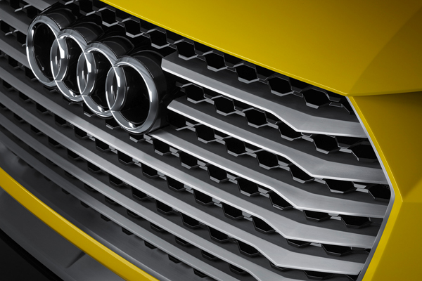Audi TT offroad concept grille