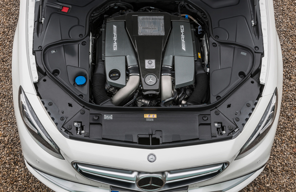 Verkoopstart S 500 4MATIC S 63 AMG 4MATIC Coupe engine