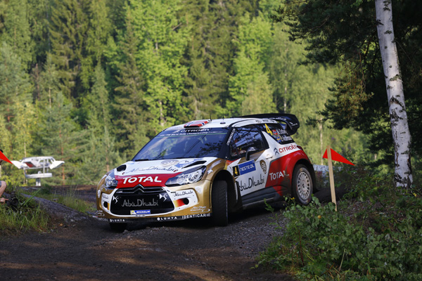OSTBERG WRC FINLAND action