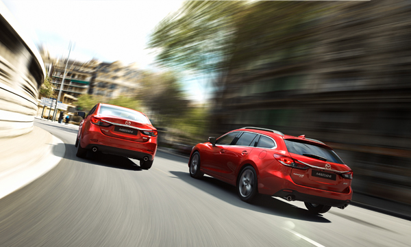 Mazda6 2015 alle prijzen back driving