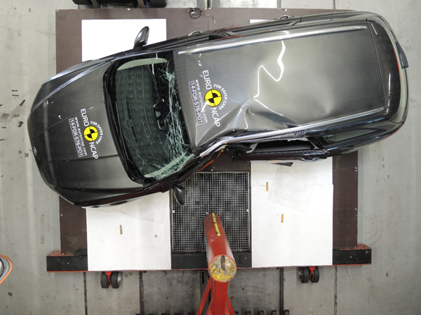 Ford Mondeo Euro NCAP side impact top
