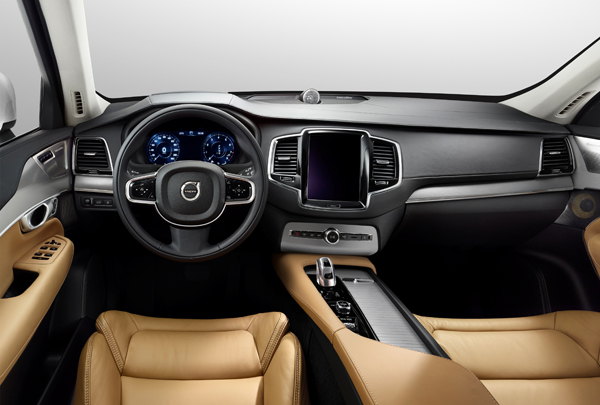 The all new Volvo XC90 interieur