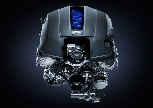 Lexus RC F en RC F SPORT en RC F GT3 maken debuut op de Autosalon van Geneve engine