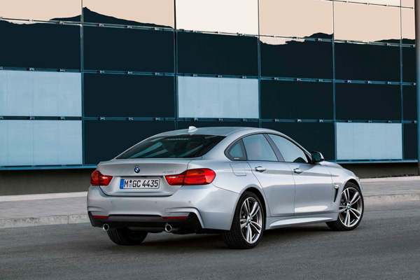 BMW 4 Series Grand Coupe back