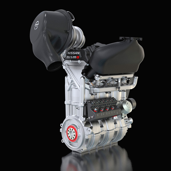 Nissan onthulling turbomotor ZEOD RC engine2