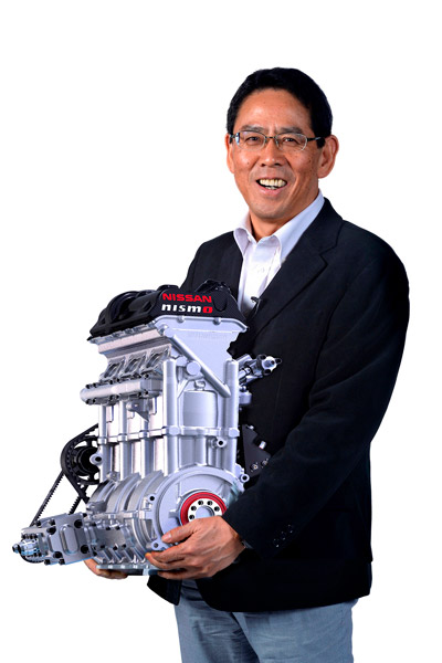 Nissan onthulling turbomotor ZEOD RC presentation