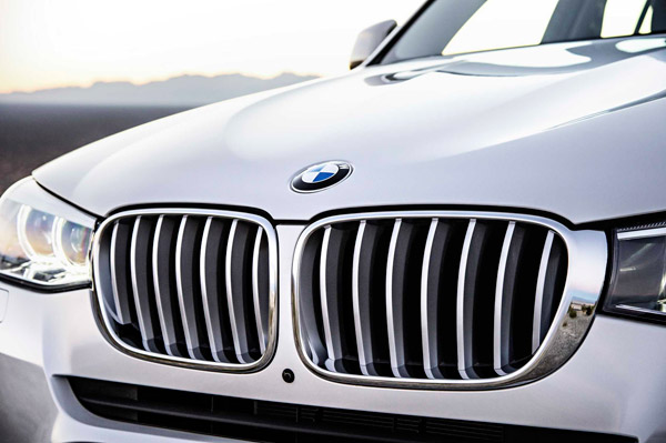 Vernieuwde BMW X3 grille