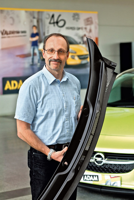 Opel ADAM recycle kampioen bumper
