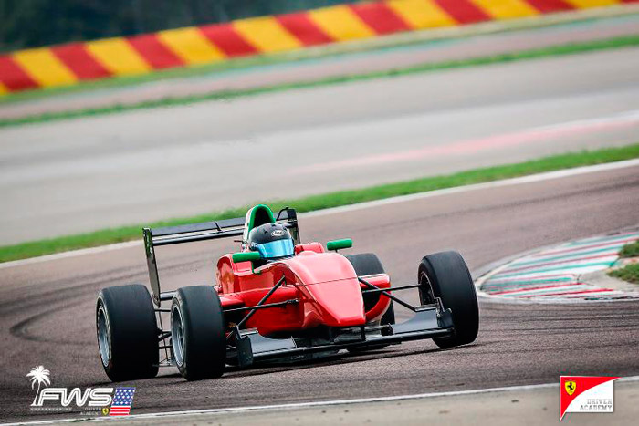 Max Verstappen Dennis van der Laar Ferrari Driving Academy header