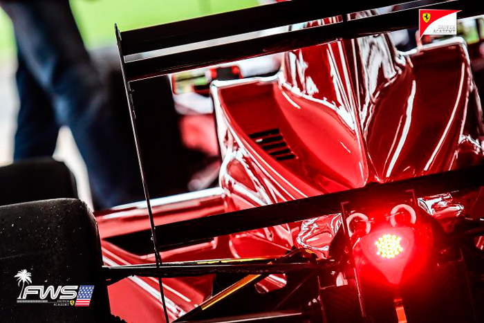 Max Verstappen Dennis van der Laar Ferrari dynamic back
