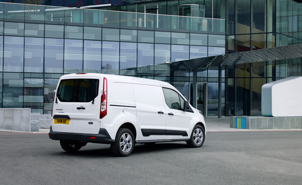 Ford Transit Connect white back