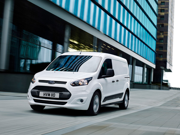 Ford Transit Connect white front