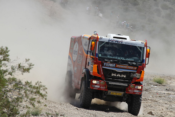 FERM World Rally Team DAKAR 2014 etappe 3 action