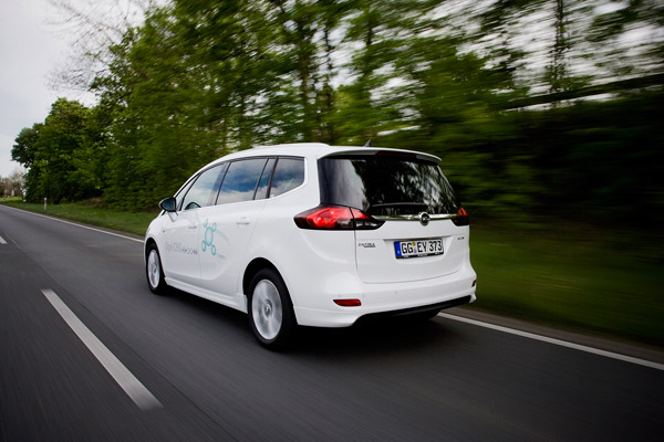 Opel Zafira Tourer Beste MPV Ecotest back