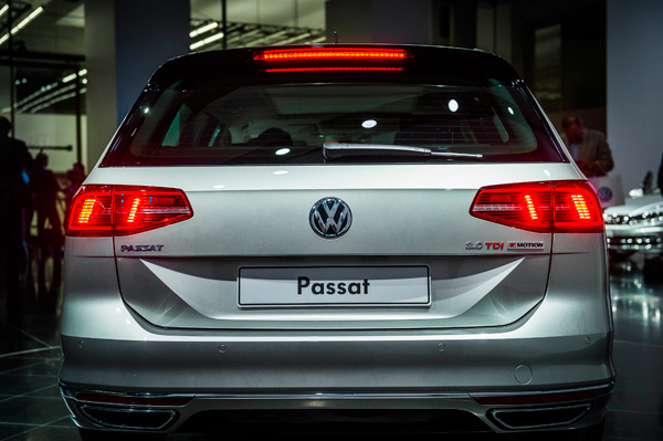 Nieuwe Volkswagen Passat back