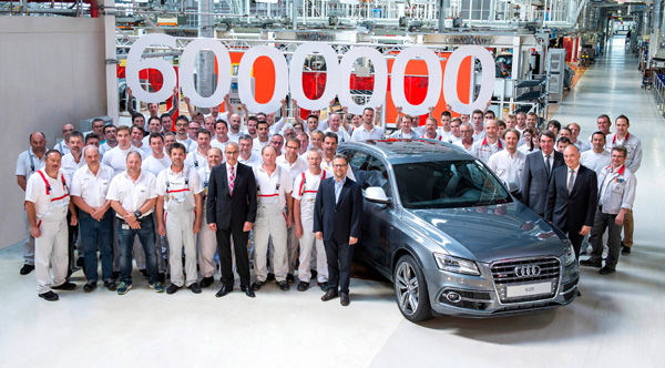 Audi jubileum quattro 6000000
