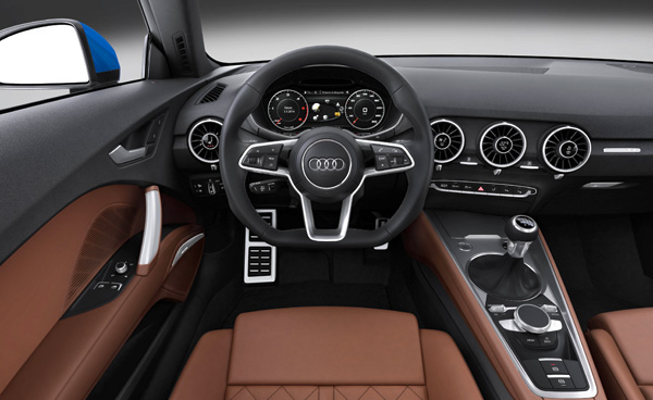Nieuwe Audi TT interieur