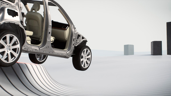 Volvo City safety system off-road