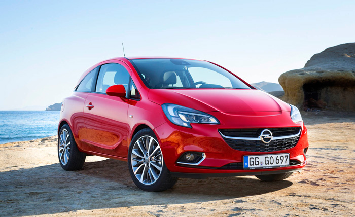 Nieuwe Opel Corsa header dynamic