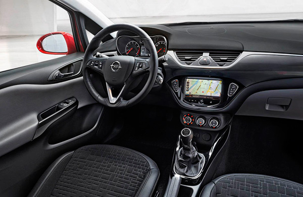 Nieuwe Opel Corsa interieur