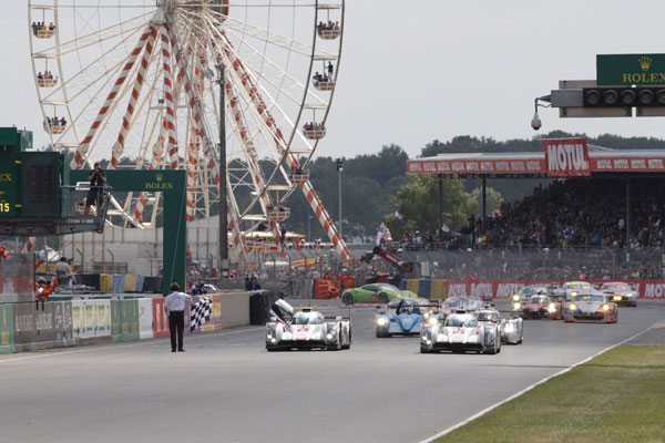 Audi Le Mans 2014 overwinning racing