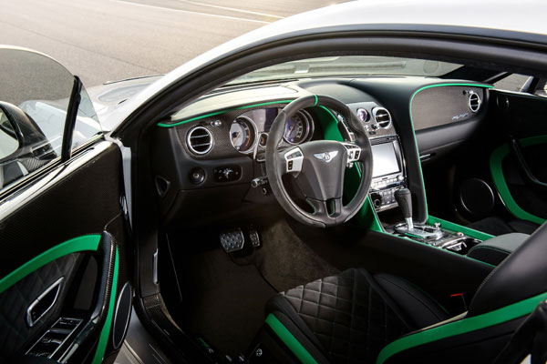 Bentley Continental GT3-R cockpit