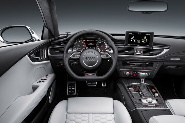 Nieuwe Audi RS7 interieur