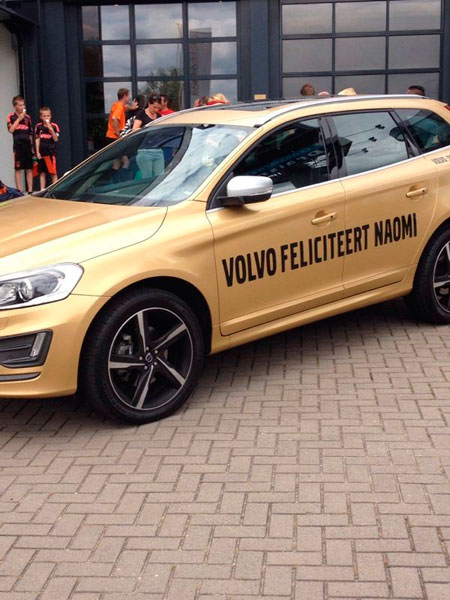 Naomi van As Gouden Volvo XC60