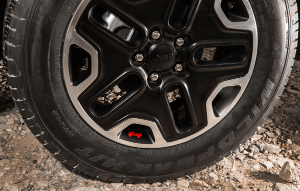 Jeep Renegade wheel detail
