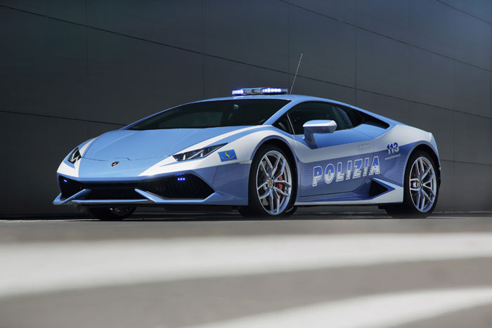Lamborghini Huracan Polizia Italiaanse rijkspolitie header