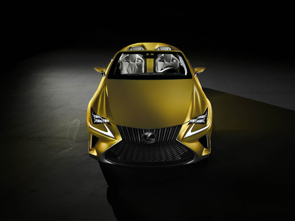 Dakloos genieten Lexus LF-C2 Concept front