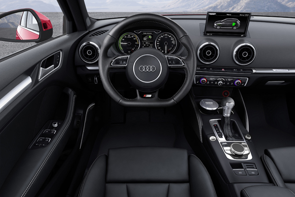 Audi A3 Sportback e-tron 7 procent bijtelling interieur