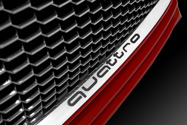 Audi TT Sportback Concept grille detail