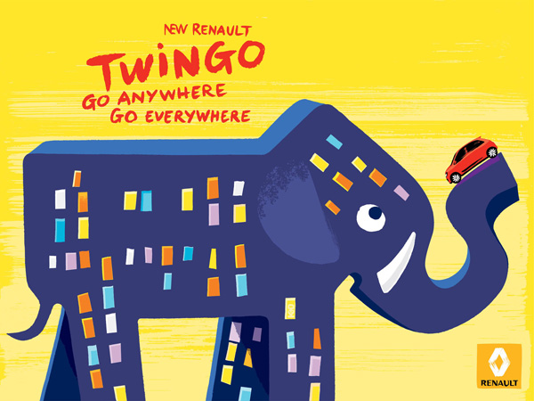 Renault Twingo global Go Anywhere