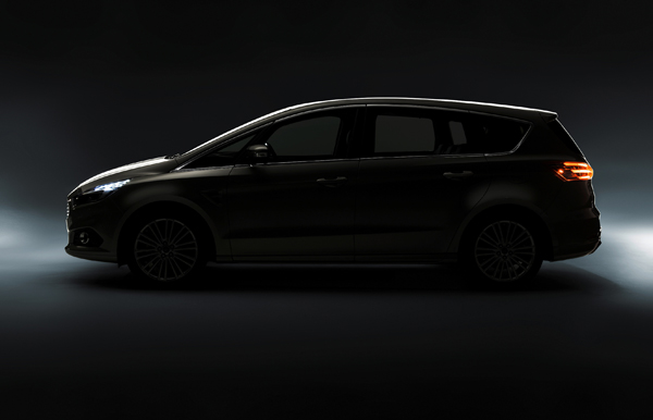 Nieuwe Ford S-MAX silhouet