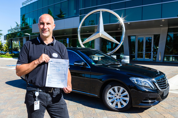 Mercedes-Benz licentie Autonoom rijden