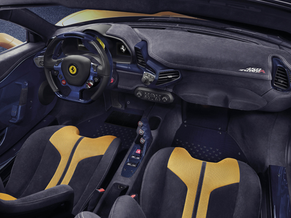 Ferrari 458 Speciale interieur