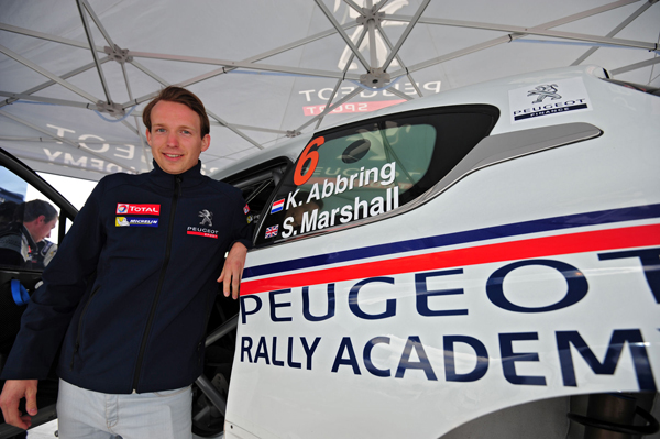Kevin Abbring Peugeot WRC 2