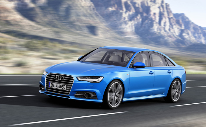 Vernieuwde Audi A6 blue dynamic