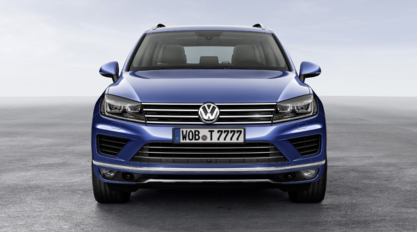 Nieuwe Volkswagen Touareg front