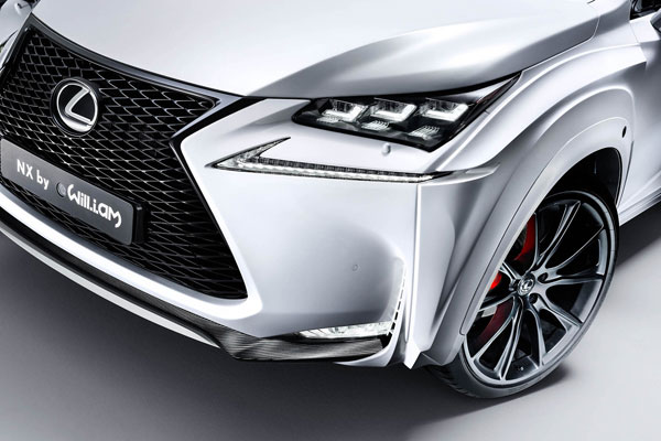 Lexus NX by will i am AutoRAI front detail