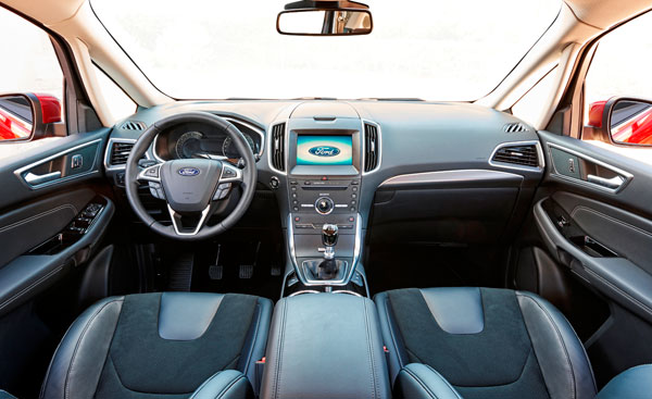 Nieuwe Ford S-MAX 2015 interieur