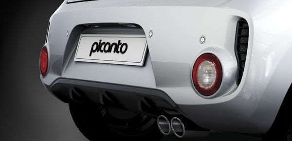 KIA Picanto sportiever AutoRAI back detail