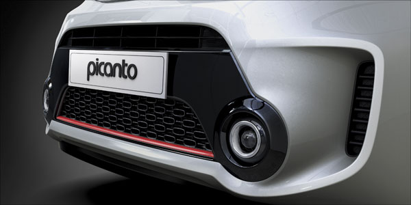 KIA Picanto sportiever AutoRAI front detail