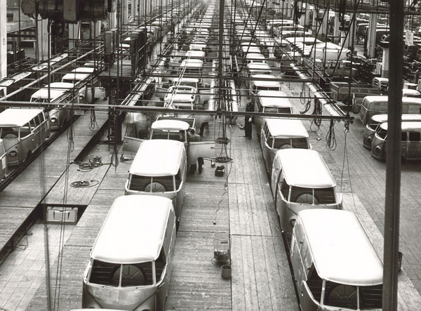 Volkswagen T1 productie