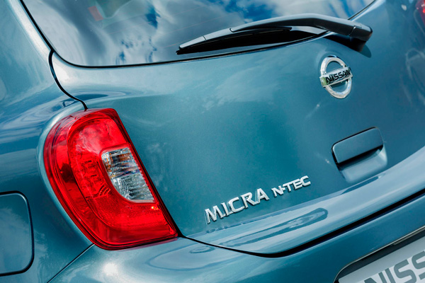 Nissan Micra N-Tec back