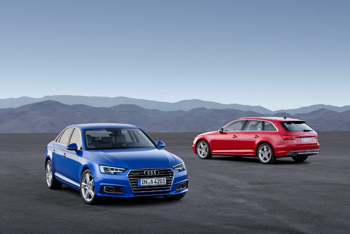 Audi prijst nieuwe A4 voorverkoop van start header