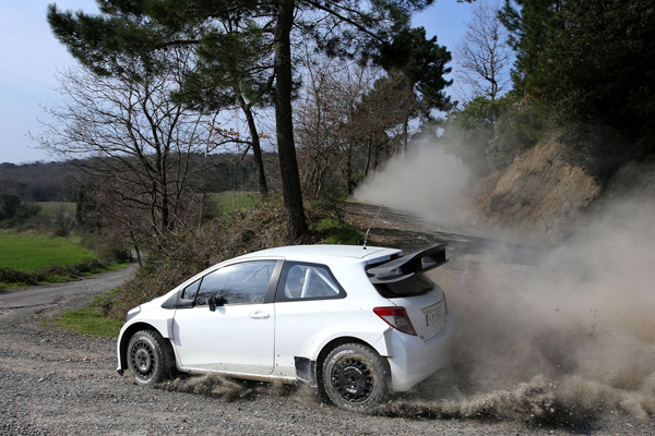 Toyota keert terug World Rally Championship WRC action