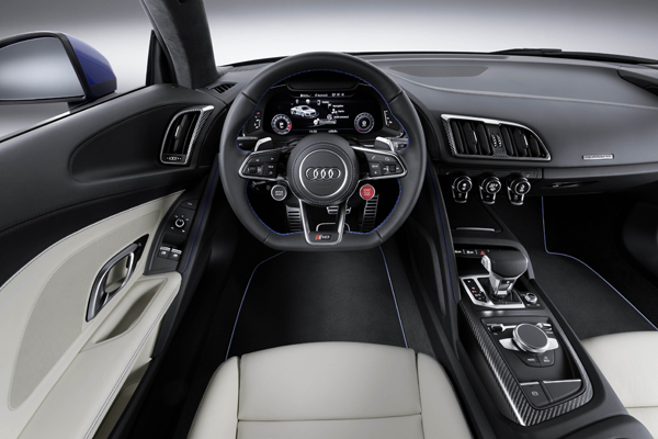 Nieuwe Audi R8 cockpit